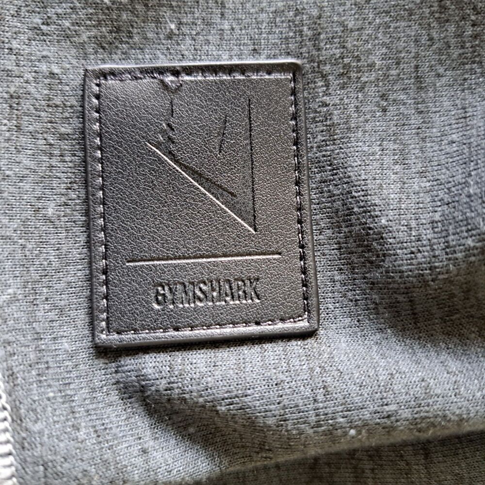 Gymshark Long Sleeve Athletic Shirt Men's L Gray Performance Workout Gym - Picture 3 of 6